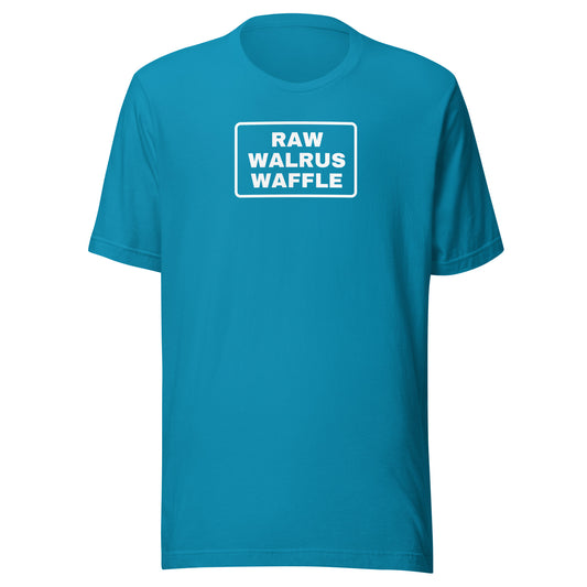 Raw Walrus Waffle | Unisex T-Shirt | Speedgoat Clothing