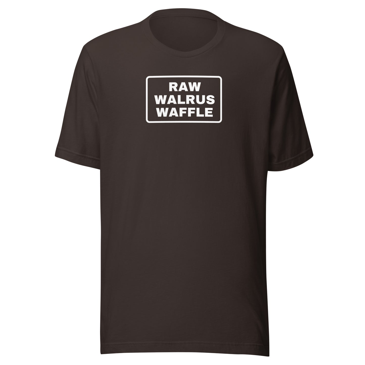 Raw Walrus Waffle | Unisex T-Shirt | Speedgoat Clothing