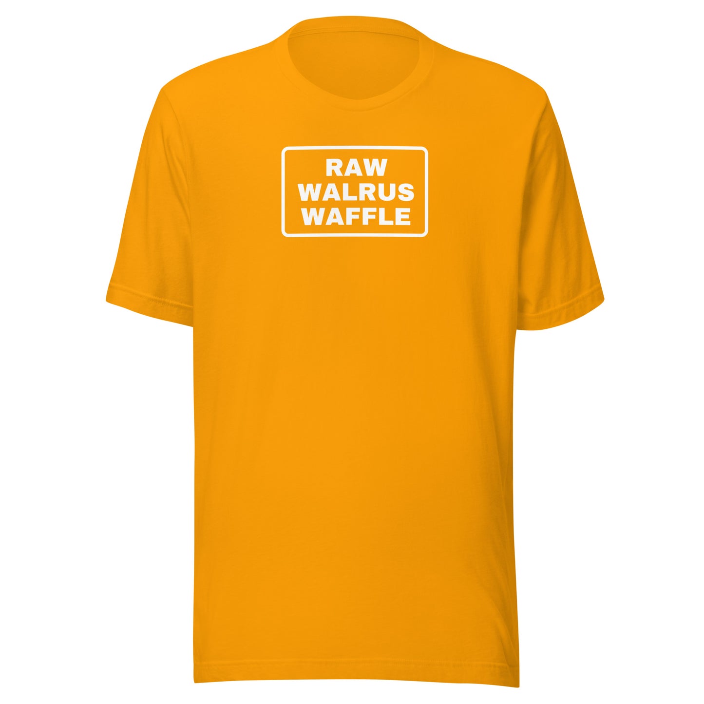 Raw Walrus Waffle | Unisex T-Shirt | Speedgoat Clothing