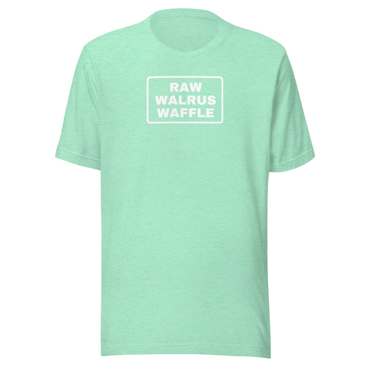 Raw Walrus Waffle | Unisex T-Shirt | Speedgoat Clothing