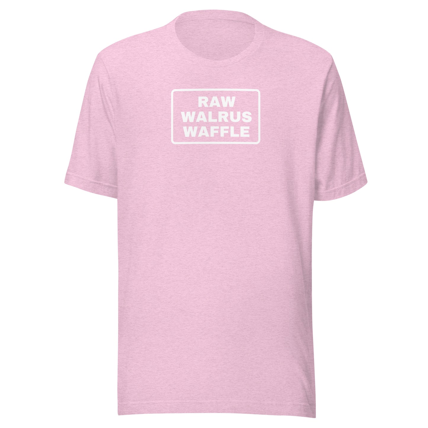 Raw Walrus Waffle | Unisex T-Shirt | Speedgoat Clothing