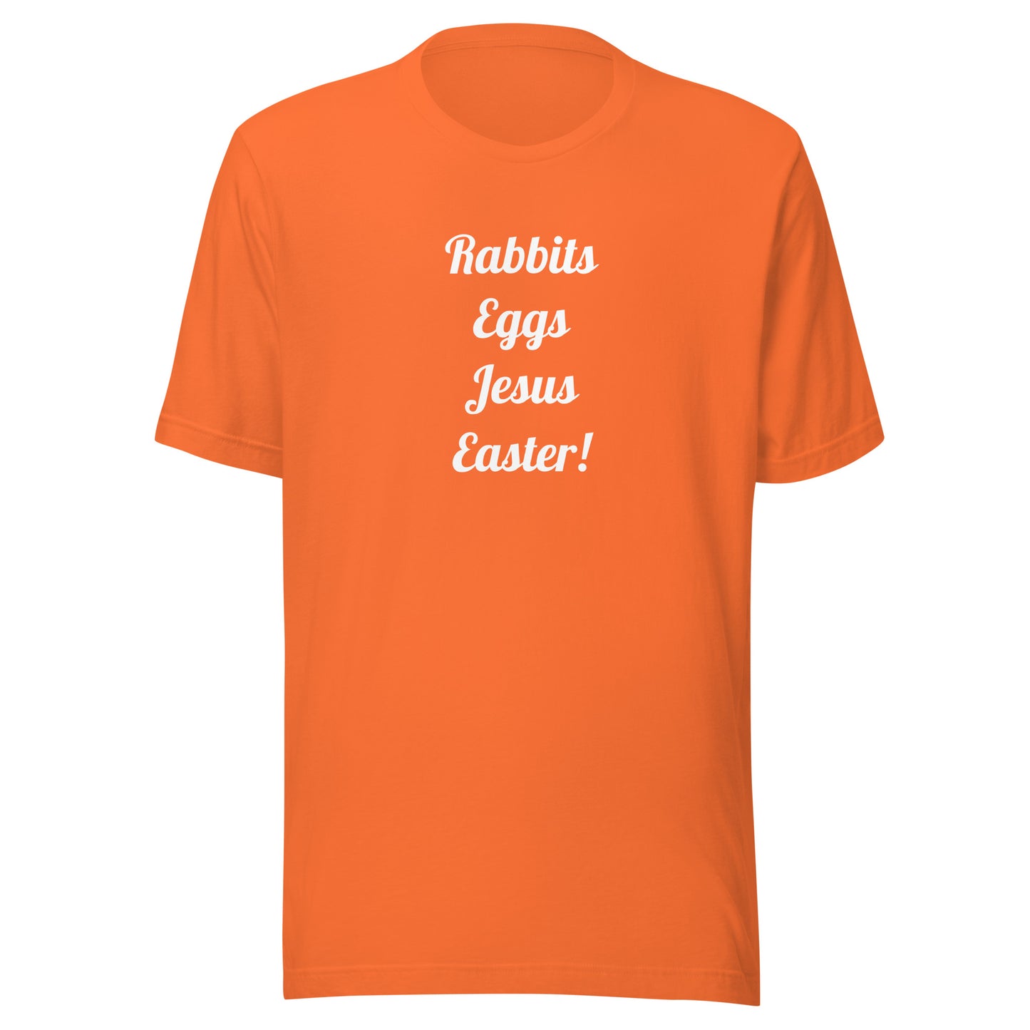 Rabbits Eggs Jesus Easter | Unisex T-Shirt | Speedgoat Clothing